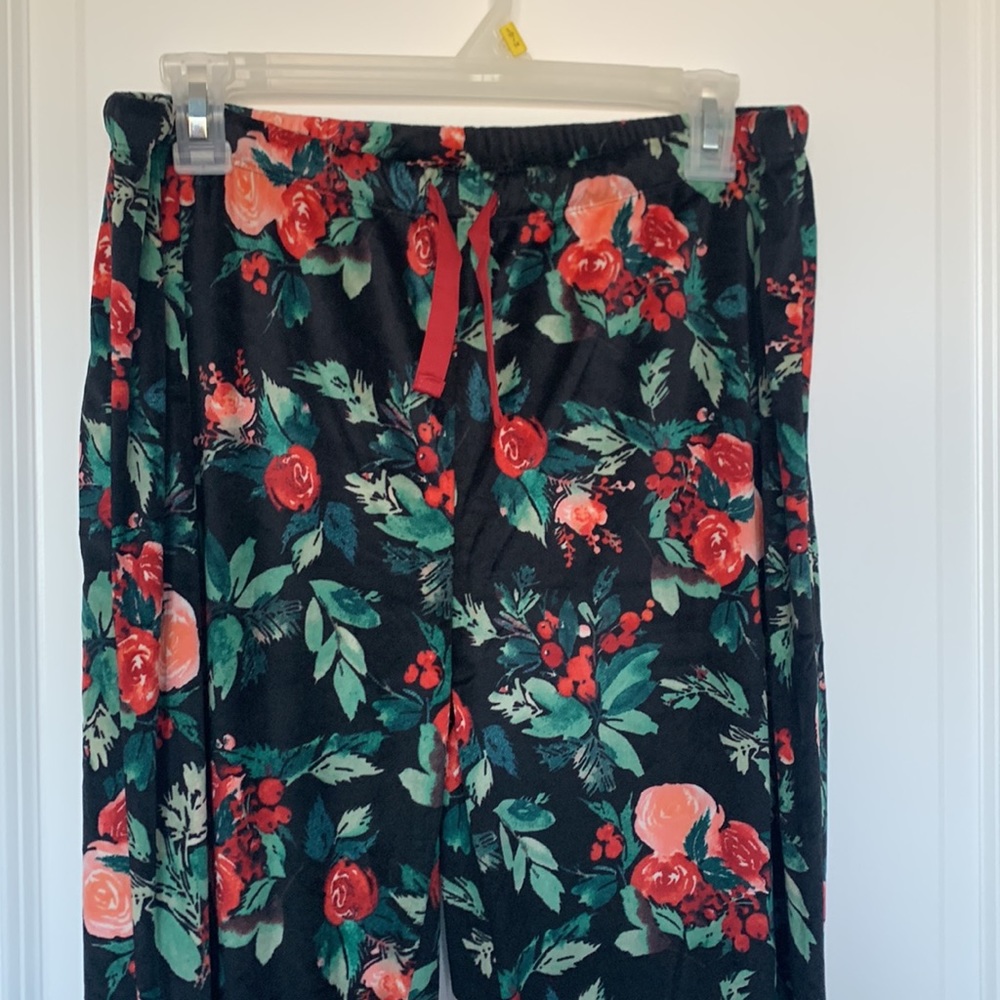 Floral Print Women's Pajama Pants